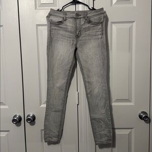 American Eagle Outfitters Gray Skinny Jeans